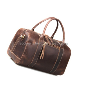 Nueva llegada Bolsa de viaje de cuero Diseño de lona - Product Image 1