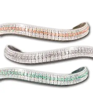 Bracelets, lanières en cuir cristal de haute qualité, pour hommes - Product Image 1