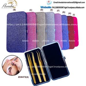 Nouveau design pince à cils en acier inoxydable étui magnétique 3 pièces brillant journal personnalisé kit magnétique 3 pièces - Product Image 2