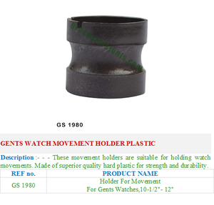 นาฬิกาสุภาพบุรุษตัวยึดแบบพลาสติก GS เครื่องมือซ่อมแซมเครื่องประดับ1980 - Product Image 2