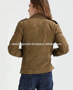Veste et manteau de moto en cuir suédé véritable respirant pour l'hiver à prix de gros en vrac pour hommes - Product Image 2