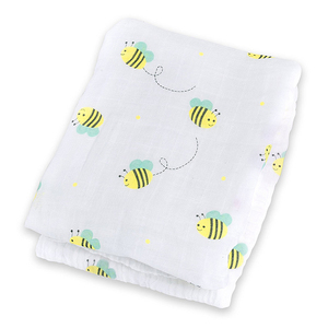 Organic Muslin Baby <b>Swaddle</b> <b>Blanket</b> 2018 New Sale - Product Image 5