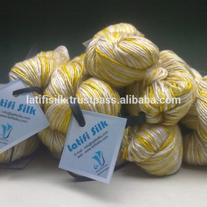 Hilo de Seda Hilado, Seda Cruda de Morera 20 22, Blanco, para Tejer a Mano, Teñido, Anti Estilo, Patrón Brillante, Elegante, para Bordado y Tejido - Product Image 6