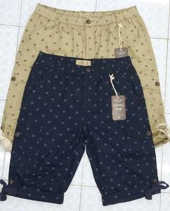 Pantalones cortos Cargo estampados de algodón 100% para hombres, prendas listas para usar de Bangladesh, stock de primavera para adultos - Product Image 1