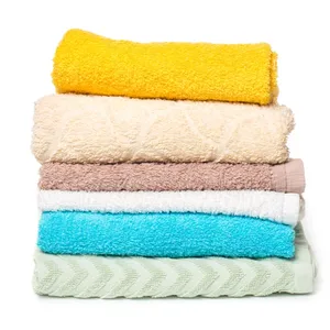 Microfiber Jacquard Plain Towel New 100% Egyptian Cotton Bath Towel With Printing Logo at Lowest Price Wholesale in India...