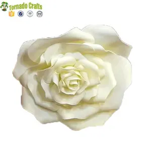 批发不同尺寸的巨型人造玫瑰 Pe 泡沫花玫瑰出售