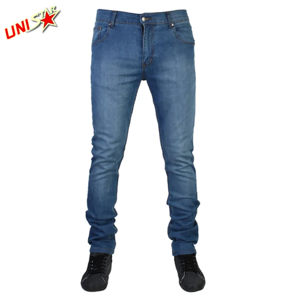 Nieuwe Collectie Mannen Smalle Fit Jeans Broek