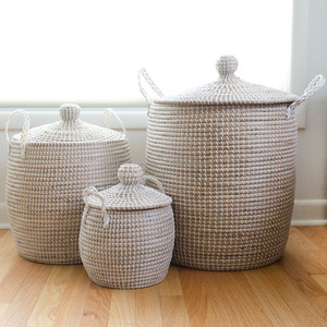 Hộp Đựng Cỏ Biển Việt Nam Có Nắp, Giỏ Giỏ - Product Image 1