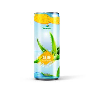 Sabor a Coco Aloe Vera Jugo de frutas y verduras Refresco saludable con pulpa en lata - Product Image 5
