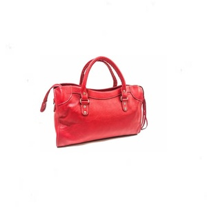Sac à main minimaliste en cuir pour femme Fermeture à glissière Sac à main léger et durable avec structure simple et propre - Product Image 1