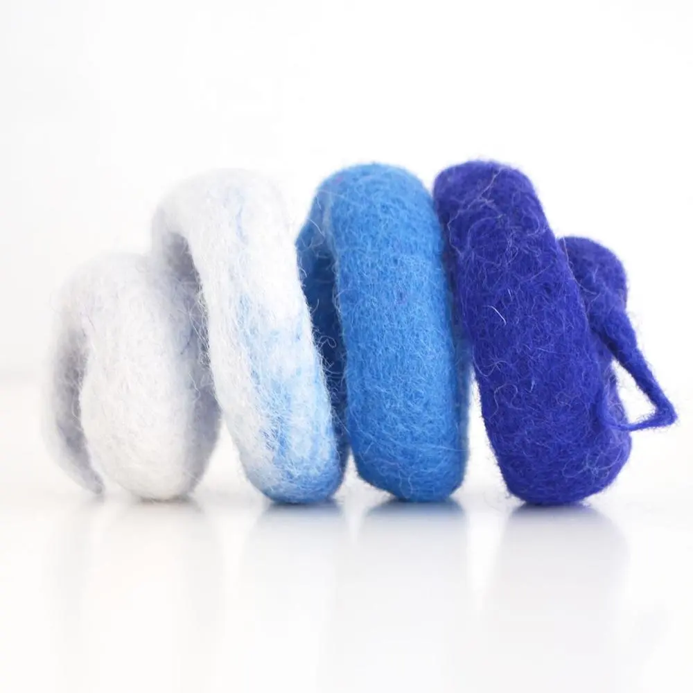FCT-011 3, Felt Spiral Toy, Cat Toys, Felted by Skilled and Talented Women Artisans of Nepal from Eco-friendly New Zealand Wool