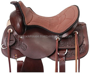 Silla de Doma Inglesa en Cuero Negro para Montar a Caballo, Sillas de Caballo de Estilo Inglés Tradicional - Product Image 4