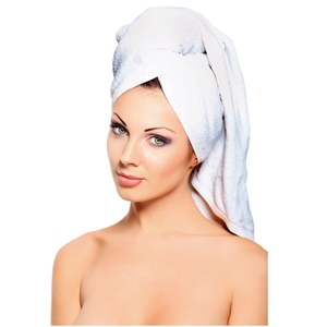 Personalized Cotton <b>Hair</b> <b>Towel</b> Organic <b>Turban</b> <b>Towel</b> with Your Customized <b>Towel</b> for Wholesale in India - Product Image 5