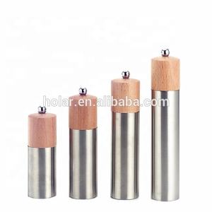 Moulin à poivre fabriqué à taïwan en bois de hêtre et en acier inoxydable, fabrication japonaise - Product Image 4