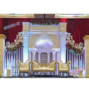 Decoración de escenario de boda canadiense, escenarios de boda modernos, escenarios de recepción de boda - Product Image 1