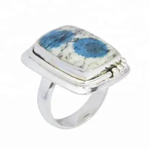 New Model Sterling Silver K2 Gemstone Ring New Arrival 925 Sterling Silver Jewelry Ring fine jewelry