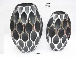 Venta caliente pequeños muebles de Metal para el hogar mesa de aluminio fundido con acabado de dos tonos (borde de borde pulido negro) para cocina Hotel - Product Image 4