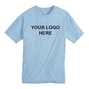 Camisetas de hombre de cuello redondo de algodón 100% de alta calidad, ropa de calle estampada personalizada OEM al por mayor con logotipo personalizado, patrón sólido - Product Image 5