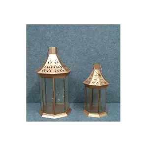 Handmade Gold <b>Outdoor</b> Moroccan <b>Hanging</b> Lantern Vintage Style <b>Hanging</b> Lantern for Home Decor and Christmas Decoration - Product Image 1