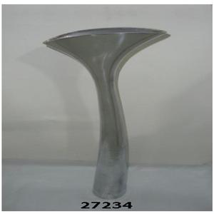 Contemporary Modern American Style Aluminium Floor Flower <b>Vases</b> Eco-Friendly Home Decoration Shiny Polished Finish 62cm - Product Image 2