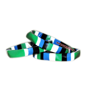 Brazalete de resina facetado en capas, joyería hecha a mano - Product Image 5