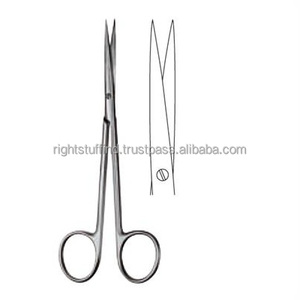 กรรไกรผ่าตัดแบบบางเครื่องมือทางการแพทย์ทำจากสเตนเลสสตีล - Product Image 1