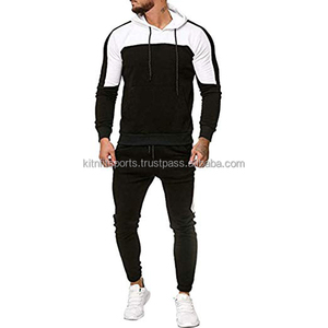 ชุดวอร์มลำลองสำหรับฤดูร้อน แบบ unisex เสื้อยืดและกางเกงขายาวสองชิ้น ชุดกีฬาขนาดใหญ่พิเศษ ระบายอากาศได้ดี ผลิตจากผ้าฝ้ายฟลีซ 100% ดีไซน์ 2-in-1 - Product Image 5