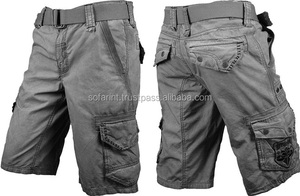 Pantalones cortos Cargo para hombre, pantalón corto Chino - Product Image 4