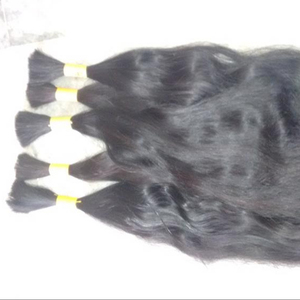 Cabello humano 100% Natural, rizado a granel, pedidos a granel, lista de precios de cabello humano indio 100% natural, comprar cabello a granel, comprar cabello barato - Product Image 1