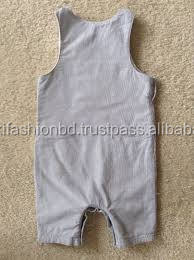 Mono sin mangas para bebé recién nacido, ropa orgánica para bebé, mono de verano, venta al por mayor - Product Image 4