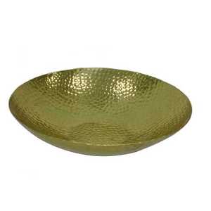 Bol de service en fer martelé brillant de nouveau design, style élégant en laiton - Product Image 2