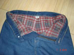 Jeans styliste pour hommes à la mode personnalisés style décontracté avec polaire respirante mi-taille épaisse délavé à la pierre bleu jean - Product Image 6