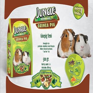 อาหารสัตว์เล็กจังเกิ้ลกูนีพิก ผสมถั่วคารอบและแครอท 500 กรัม - Product Image 2