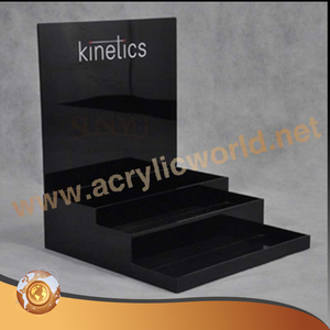 Customized makeup display organizer, China factory acrylic cosmetic <b>face</b> <b>cream</b> <b>lotion</b> counter display - Product Image 5