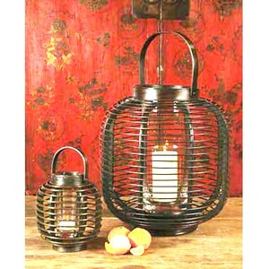 Linterna de vela de alambre de Metal, tamaño personalizado, acabado antiguo para colgar, decoración de jardín, decoración de galería para el hogar, precio al por mayor - Product Image 1