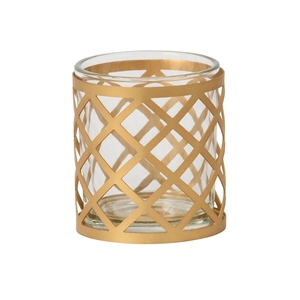 Portavelas de metal Tea Light Mini portavelas Portavelas de metal votivo - Product Image 1