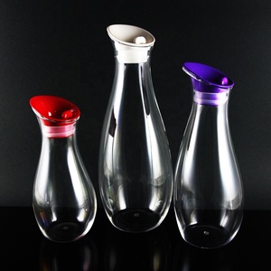 Jarra de Vino de Plástico Acrílico Ecológica Sin BPA de 1.5L 1L 0.6L para Oficina, Camping, Bar - Product Image 1