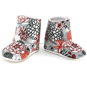 Startrc-bottes molletonnées, en coton biologique, pour bébé, molletonnées, antidérapantes, 100% biologique - Product Image 1