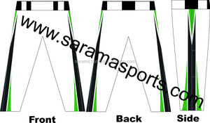 Pantalons de baseball personnalisés en gros avec impression par transfert thermique, design de logo sur mesure, grandes tailles, 100 % polyester, antibactériens, séchage rapide - Product Image 4