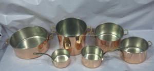 Poêle à Sauce de cuisine en cuivre, marmite à ragoût professionnelle à Induction pour Restaurants, épaisseur lourde, 15 ml - Product Image 5