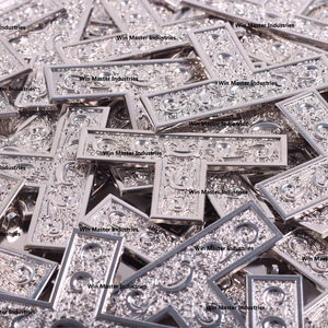 Tablier masury regelin, niveaux de tablier en métal plaqué argent - Product Image 2