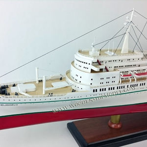 SS Michelangelo modelo de madera barco hecho a mano novedad regalo - Product Image 1