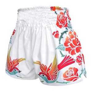 Pantalones cortos de entrenamiento MMA personalizables de alta calidad al por mayor para niños, boxeo, Muay Thai, artes marciales, ropa de lucha, OEM disponible - Product Image 3