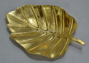 IHA Or Cuivre 3 Pièces Plateau En Métal Service Ensemble 41x36x31cm Date Night Wonders Comprend Nouveau Plateau Bol Date et Chocolat - Product Image 5