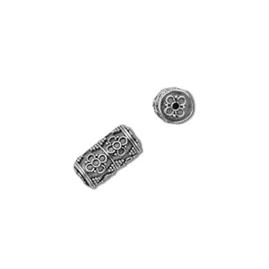 Logo personalizzato 925 Sterling Silver Spacer Beads Finding