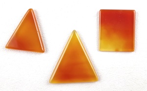 Calcédoine naturelle Pierres précieuses en vrac Cabochons multiformes lisses Fabrication de bijoux faits à la main Accessoire en gros - Product Image 2