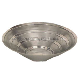 Bols de service en aluminium Plat profond moderne Taille personnalisée Forme Couleur Vaisselle en métal - Product Image 1