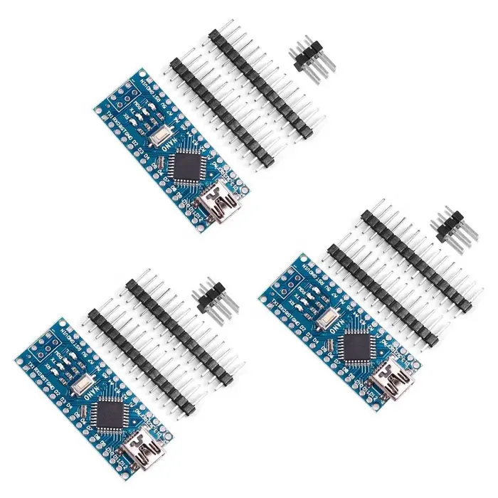 ミニUSB Nano V3.0ATMEGA328Pコントローラーボード (CH340USBドライバー付き)