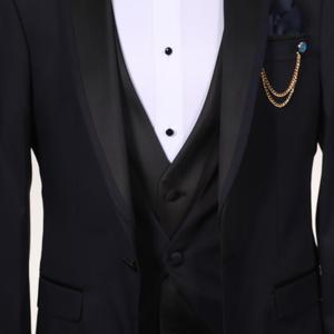 ชุดสูทแฟชั่นสำหรับผู้ชายสไตล์ใหม่คุณภาพสูงแบบอิตาลีเสื้อโค้ทสุดหรู - Product Image 2