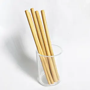 Canudo de bambu ecológico/ canudos de bambu naturais do fornecedor do Vietnã